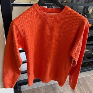 Lululemon Athletica Bold Orange Crewneck